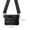 Bum Bag/Crossbody - Pearl Black