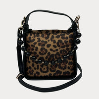Carley Leopard Suede Crossbody