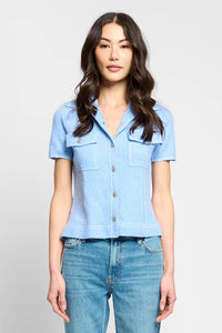 Sienna Western Short Sleeve Sweater