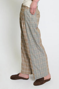 Sienna Mixed Plaid Trouser