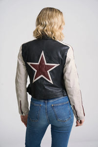 Isadora RF Leather Jacket