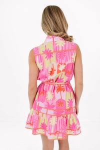 The Cara Sleeveless Tie Dress