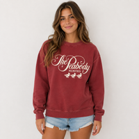 The Peabody Coastal Crewneck Sweatshirt - Scarlett