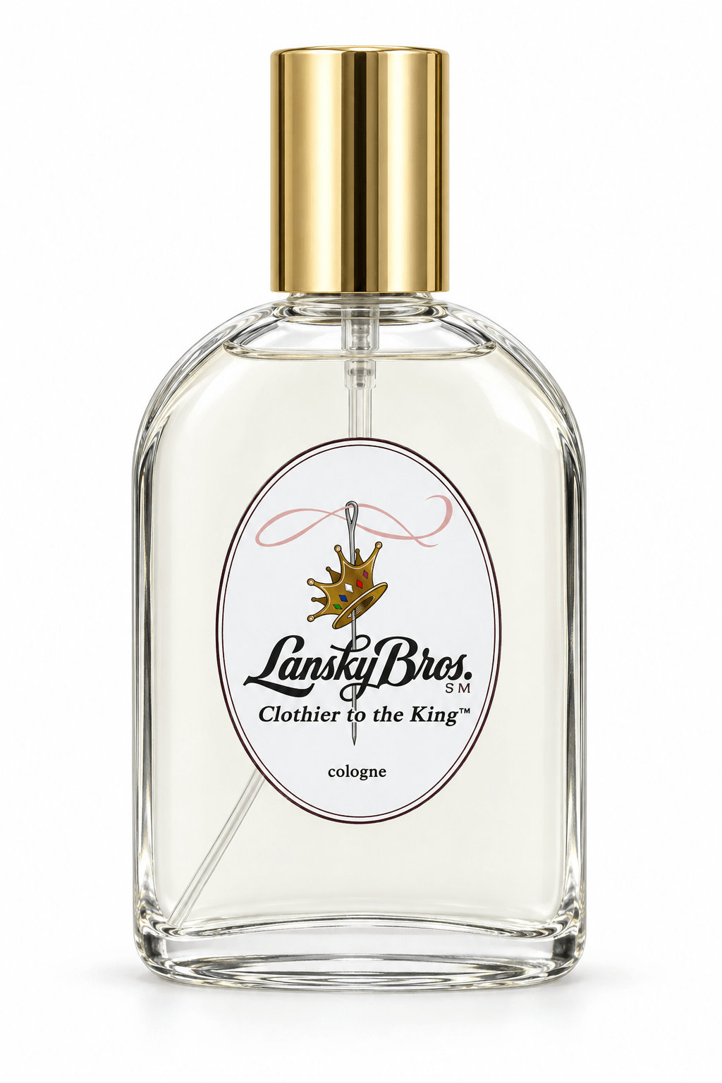Clothier to the King Cologne for men in 3.4 oz glass bottle
