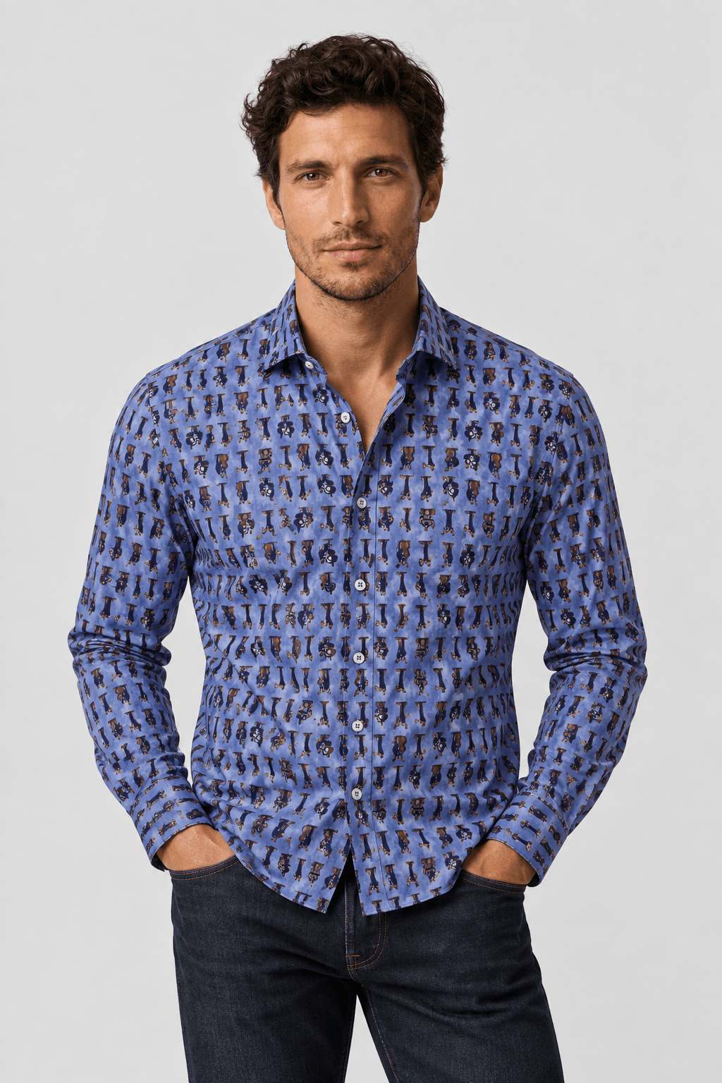 Musician Print Shirt