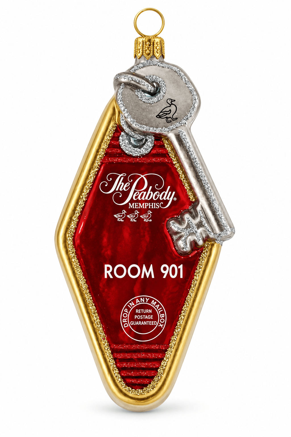 Vintage Key Fob Ornament