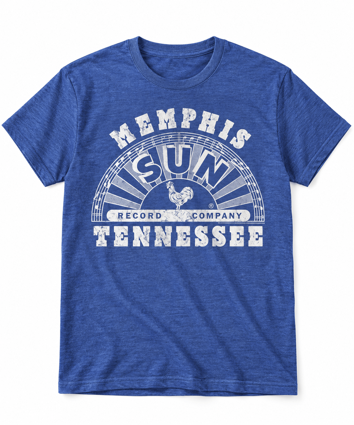 Sun Records Memphis Tee – Blue Heather