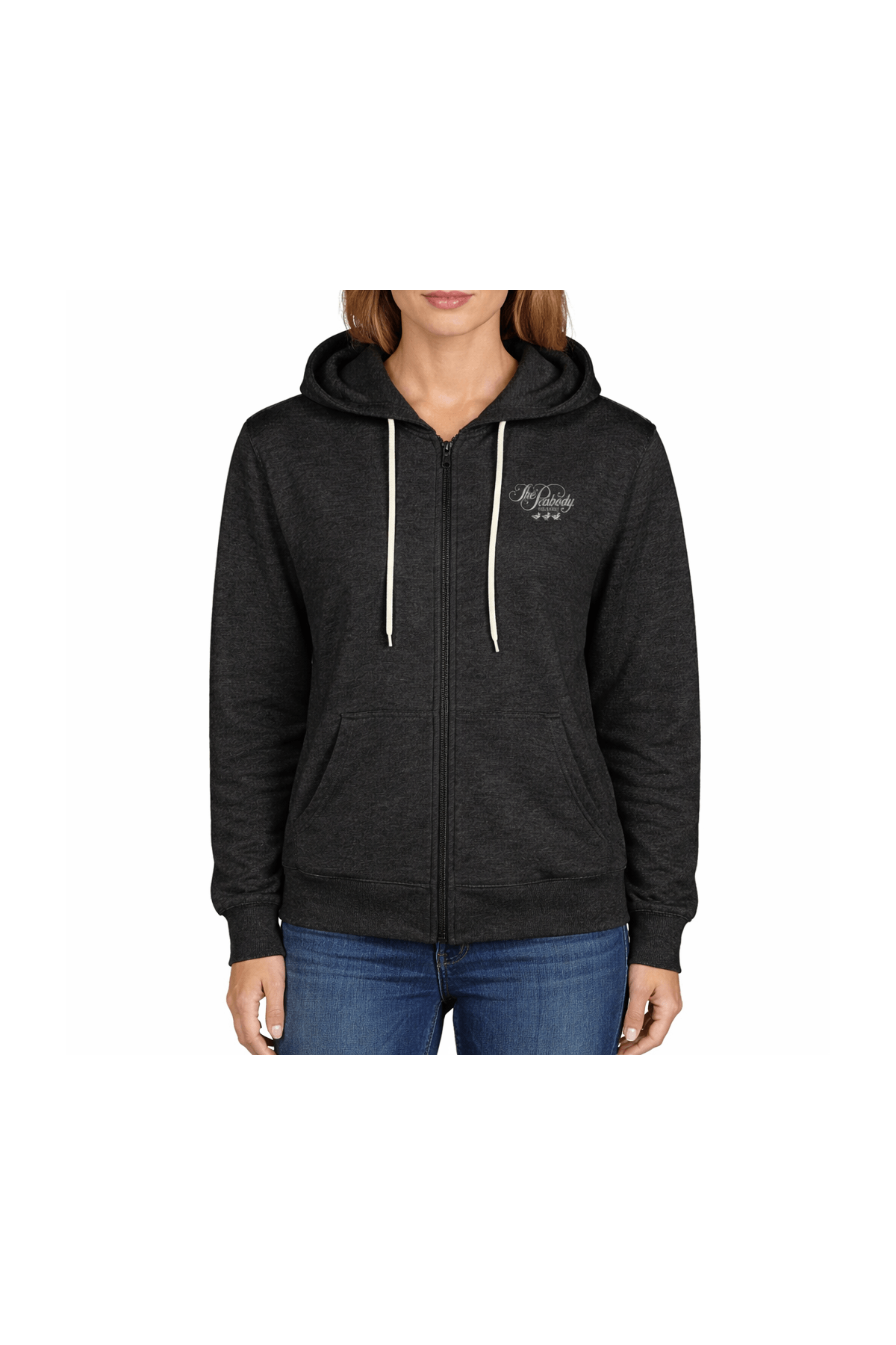 The Peabody Retro Full Zip - Charcoal
