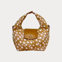 Courtney Animal Printed Suede Crossbody