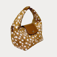 Courtney Animal Printed Suede Crossbody