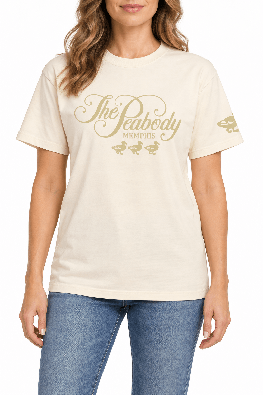 The Peabody Hotel Coastal Tee - Vanilla