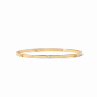 Crescent Stone Bangle - Cubic Zirconia