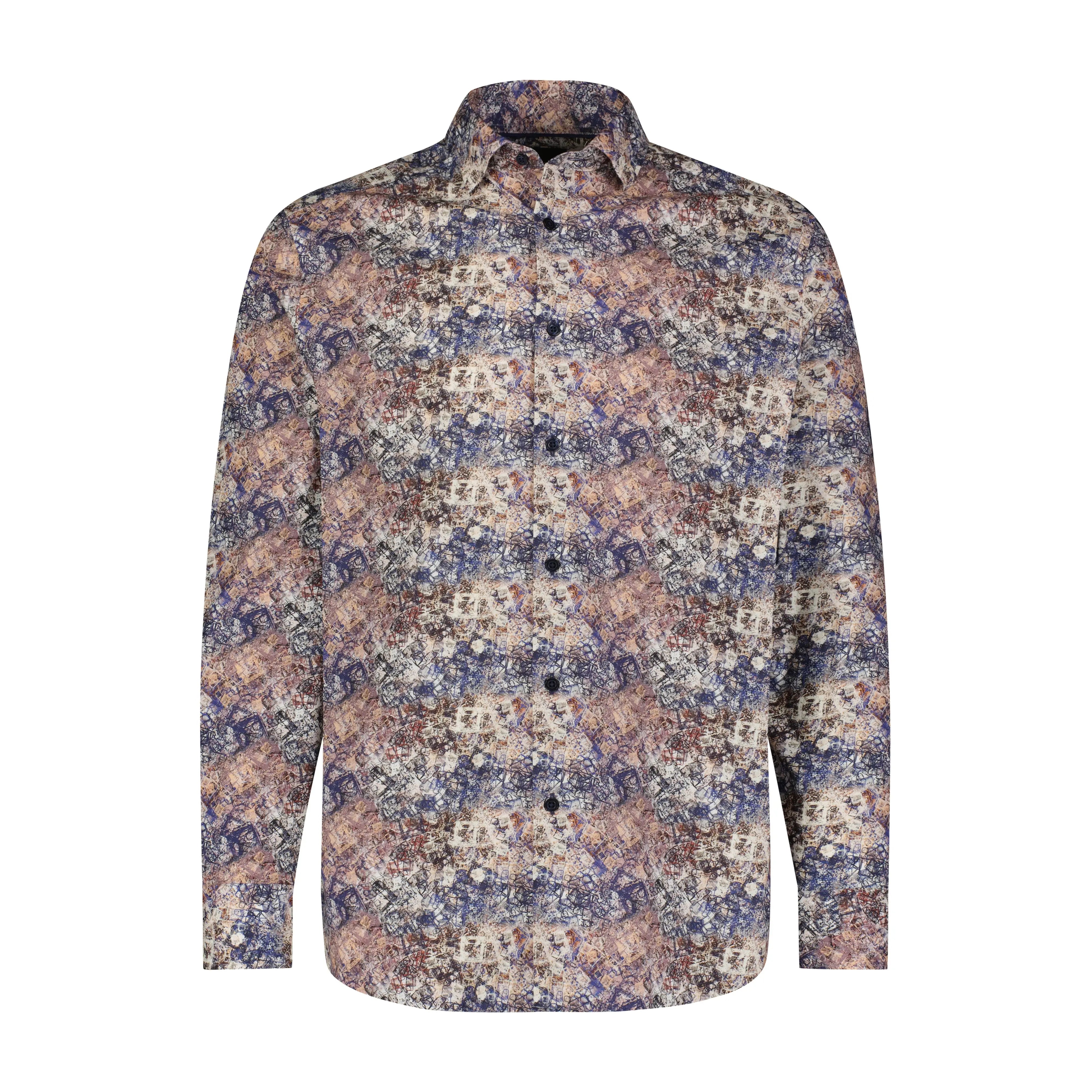 50s ROBROY PRINT NEL SHIRT gray × pink Pink & Gray Striped T-shirt Short Sleeve Unisex Shirt - Etsy