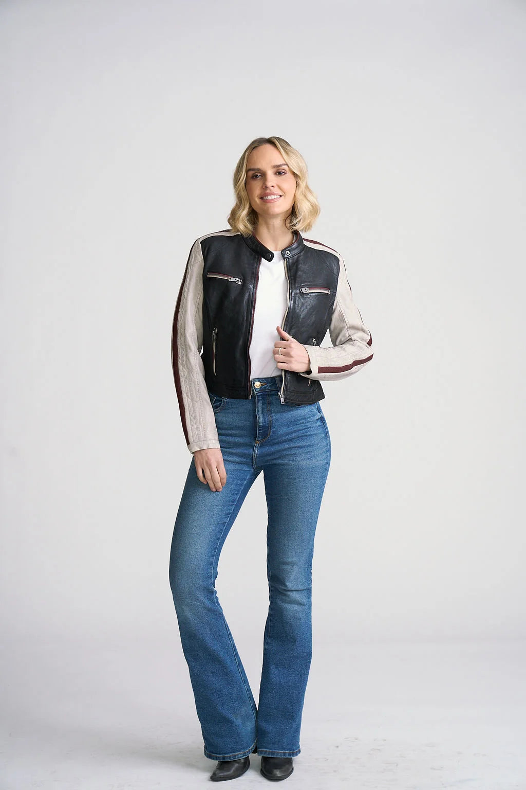 Isadora RF Leather Jacket