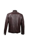 Nash Leather Jacket- Oxblood