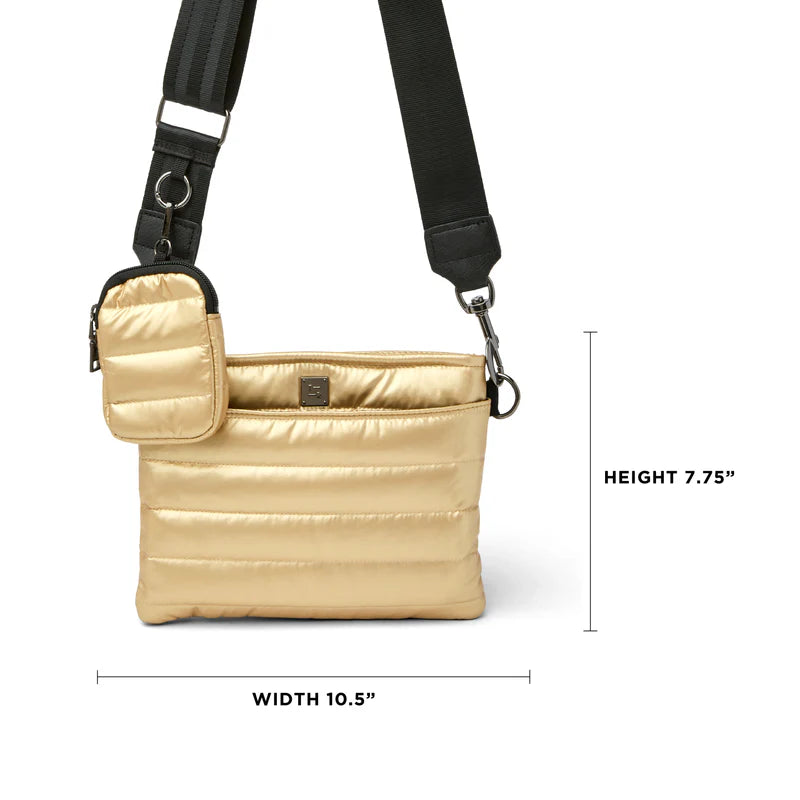 Downtown Crossbody | Mineral Gold