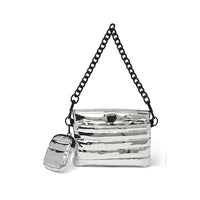 THINK ROYLN - Downtown Crossbody | Silver Mirror