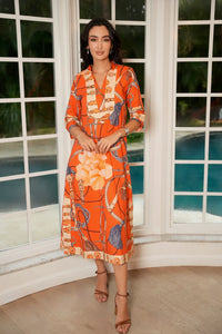 Darviny Kaftan Kentucky Saffron