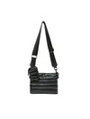 Downtown Crossbody | Pearl Black w/ Black