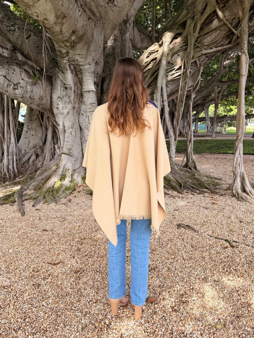 Pull Through Wrap - Orange Bit/Beige