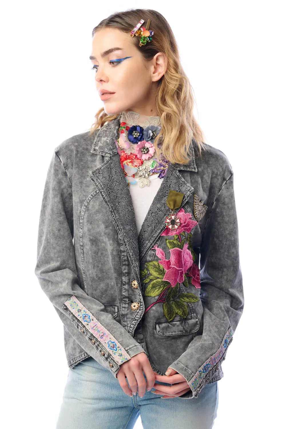 Colonel Embroidered Jacket Aratta