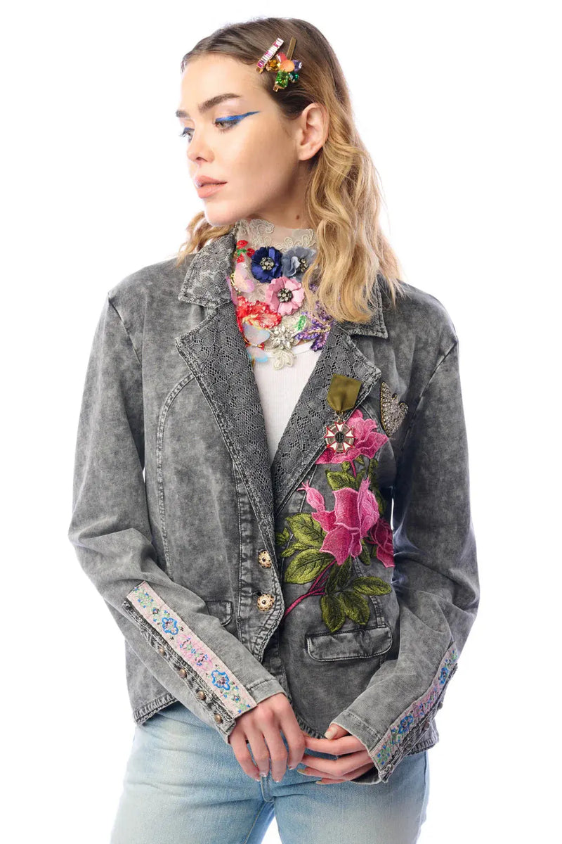 Colonel Embroidered Jacket Aratta