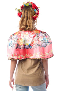 Grace Kelly Reversible Fur Cape Aratta