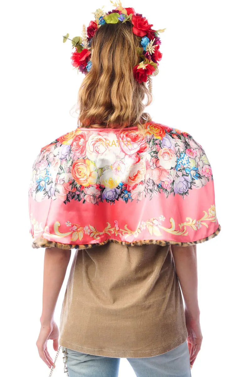 Grace Kelly Reversible Fur Cape Aratta