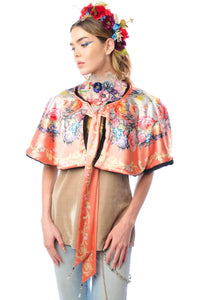 Grace Kelly Reversible Fur Cape Aratta