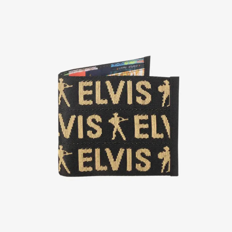 Elvis Billfold – Black & Gold Rock & Roll Edition HARVEYS