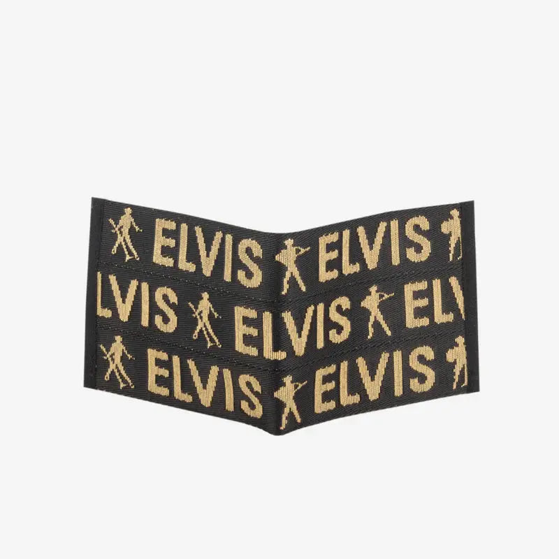 Elvis Billfold – Black & Gold Rock & Roll Edition HARVEYS