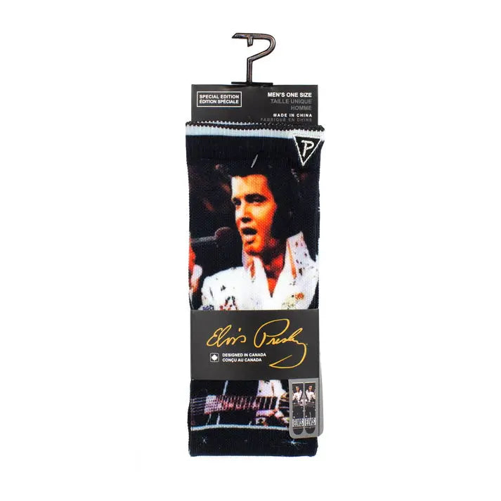 Elvis White Suit Socks Perri's Corporation