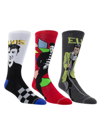 ELVIS GUITAR TIN SOCK BOX, 3 PAIR Perri's Corporation