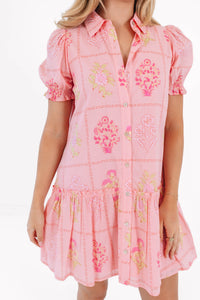 The Emery Collared Button Up Dress