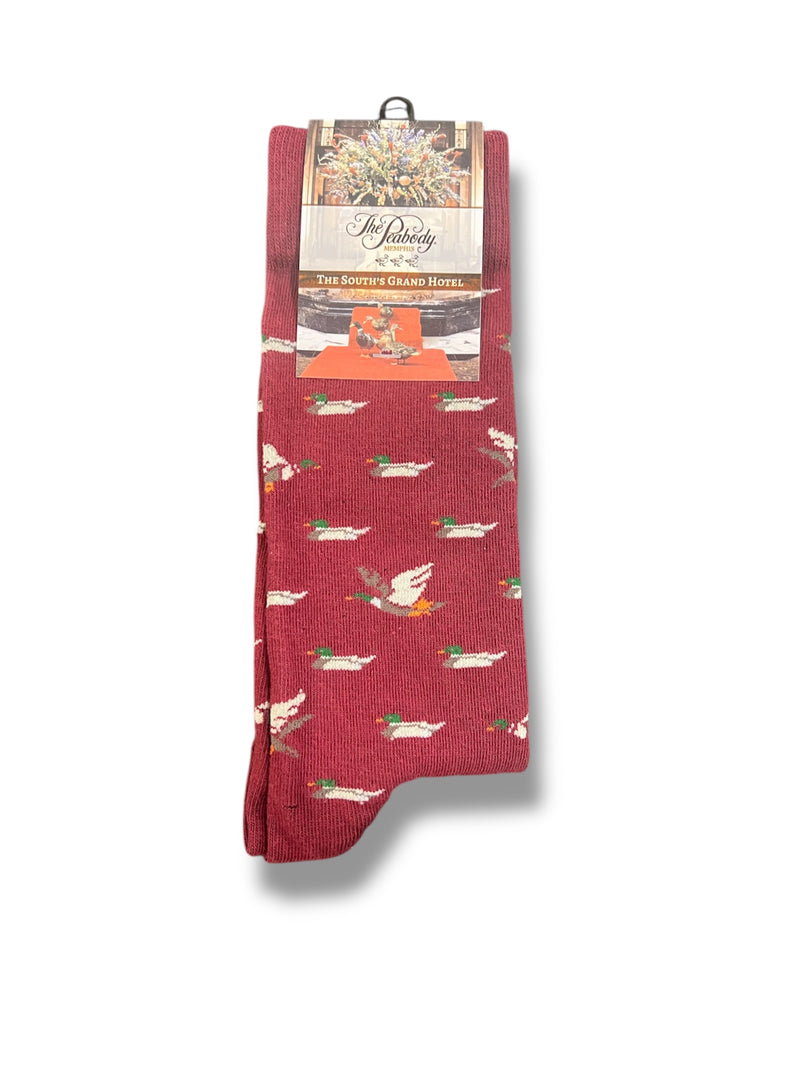 Peabody Flying Mallard Socks