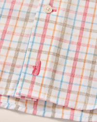 Maarten Performance Button Down Shirt - Cinnamon Johnnie-O