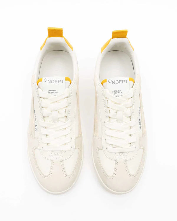 Fez Retro Sneaker - Vintage White