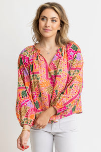 Toucan Scarf Top