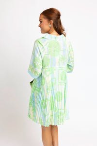 SEA SHELL STRIPE SHIRT DRESS