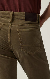 Charisma Relaxed Straight Pants in Tobacco Cord