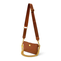 Fame Handbag - Saddle Leather Think Royln