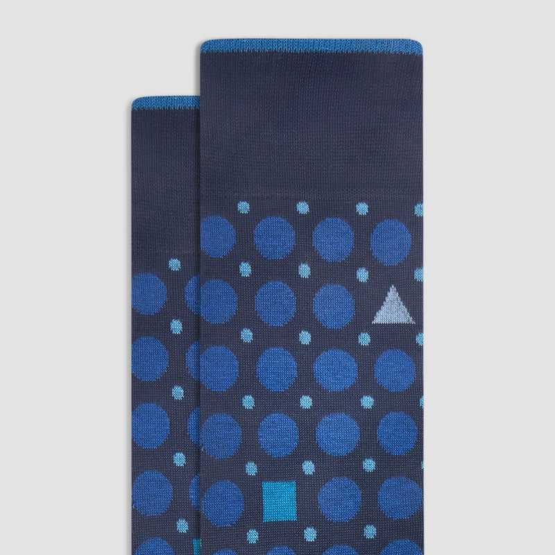 Geometric Mid-Calf Socks