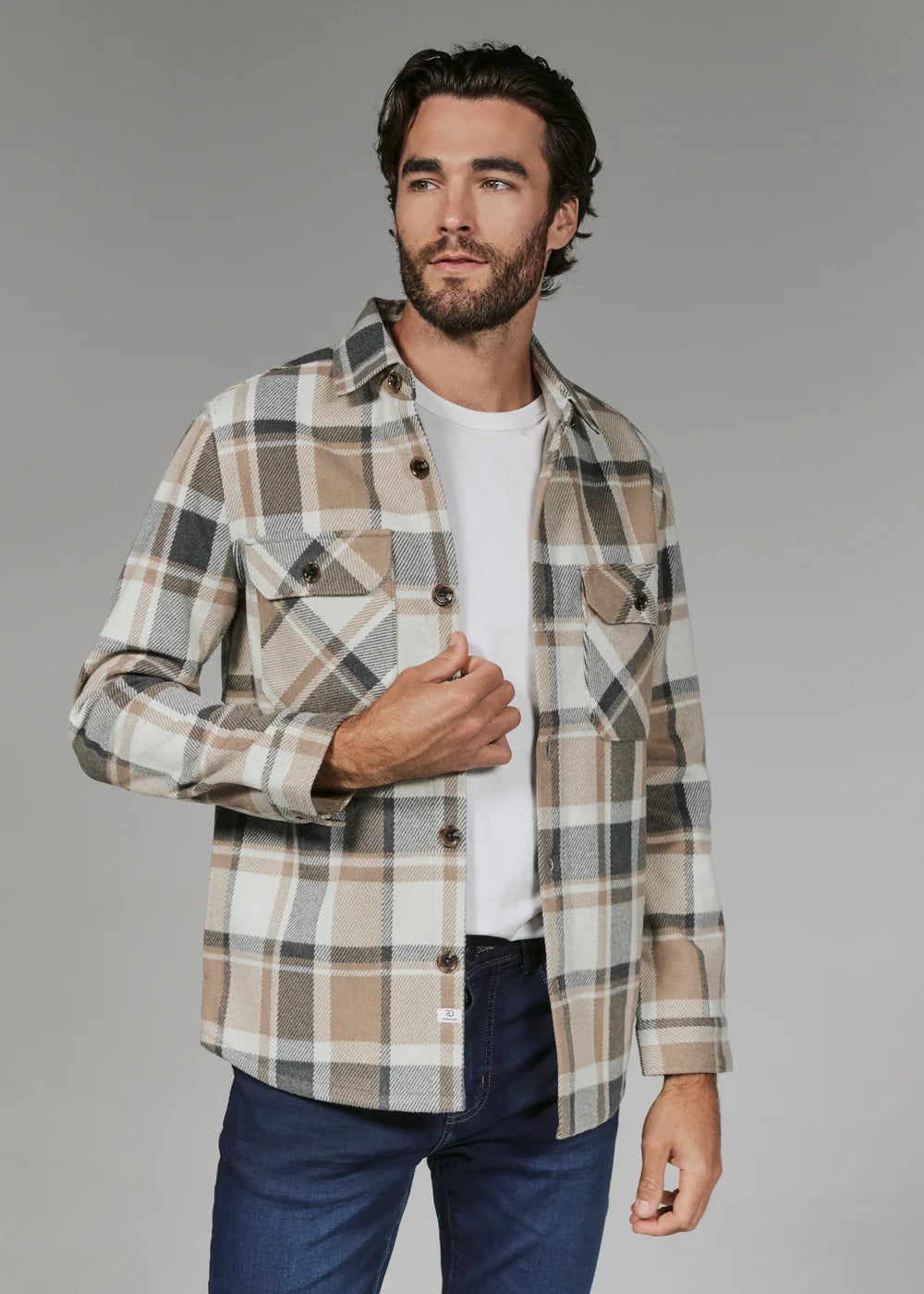 Generation™ Plaid Shacket