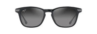MANA‘OLANA Sunglasses - Shiny Black with Gunmetal Maui Jim
