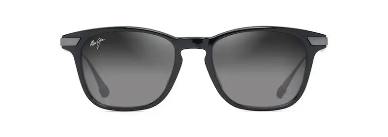 MANA‘OLANA Sunglasses - Shiny Black with Gunmetal Maui Jim
