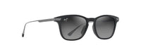 MANA‘OLANA Sunglasses - Shiny Black with Gunmetal Maui Jim
