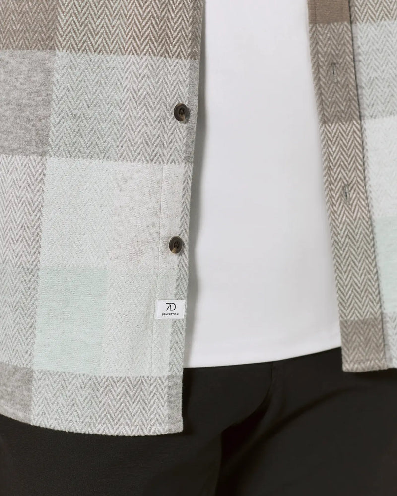 Generation™ Plaid Shirt - Seafoam