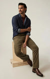 Relaxed Straight Pants - Tobacco Cord 34 Heritage