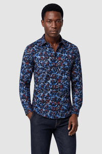 Ornate Paisley Print Shirt