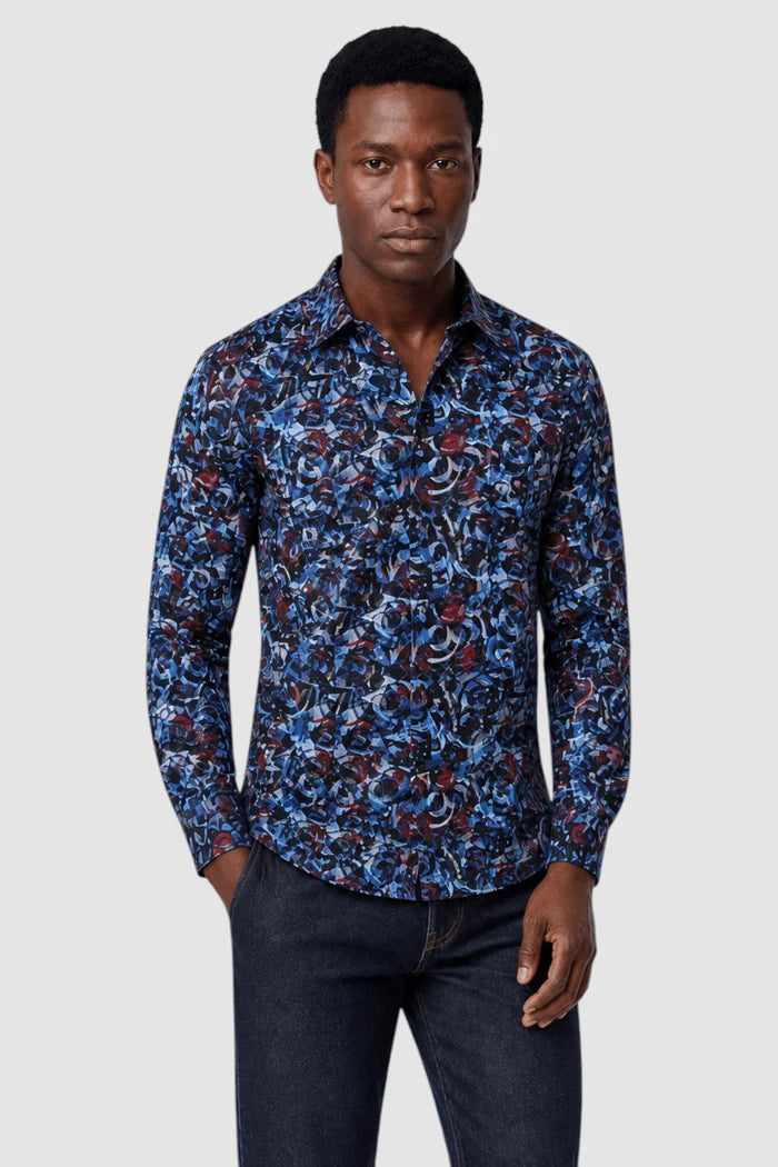 Ornate Paisley Print Shirt